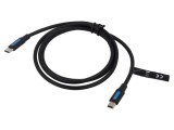 Cablu USB 2.0 Mini B la USB C, 0.5m, Negru
