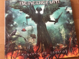 Benedictum seasons of tragedy 2007 cd disc digipak booklet muzica heavy metal, Rock