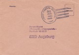 AMS % - PLIC CIRCULAT 1985 GERMANIA, stampila armata americana