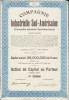 A642 Acțiune Compagnie Industrielle Sud-Americaine