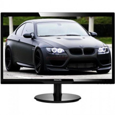 Monitor LED Philips 24inch 246V5LHAB, Full HD (1920 x 1080), HDMI, 5 ms, Boxe (Negru) foto