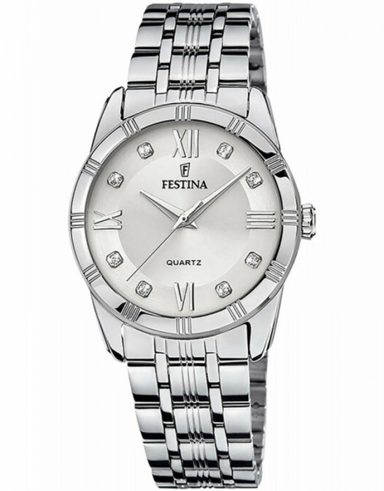 Ceas Dama, Festina, Mademoiselle cu Cristale F16940/A - Marime universala