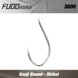 Cumpara ieftin Carlige Fudo Koaji Round Nk Nickel Nr.9 17buc/plic