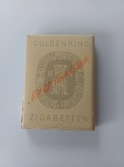 Pachet de țigări din al doilea război mondial, sigilate ,continut original se poate observa svastica pe timbru