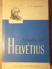 FILOZOFIA LUI HELVETIUS-H.N. MOMDJIAN foto