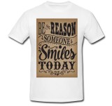 Cumpara ieftin Tricou &quot; Fii motivul pentru care cineva zambeste! &quot;