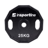 Cumpara ieftin Greutate cauciucata 25kg/31mm inSPORTline Ruberton,