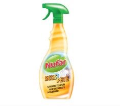 Solutie scos pete pentru tesaturi albe si colorate fara clor Nufar, 500 ml foto