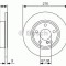 Disc frana MERCEDES B-CLASS (W246, W242) (2011 - 2016) BOSCH 0 986 479 A03
