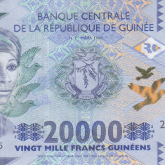 Bancnota Guineea 20.000 Franci 2020 - PNew UNC