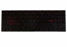 Tastatura laptop Lenovo Legion Y520-15IKBN neagra cu iluminare foto