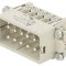 Conector HDC tată 10 pini 10 inserturi de contact