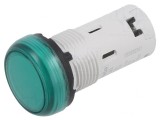 Lumină de control verde 24V AC/DC