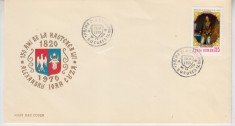 C12 - FDC Romania - 150 de ani de la nasterea lui Al I Cuza - LP724 - 1970