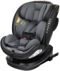 Scaun auto rotativ, model Bari, 0-36 kg, i-Size, 360 grade, R129, tetiera reglabila, ISOFIX, negru-gri
