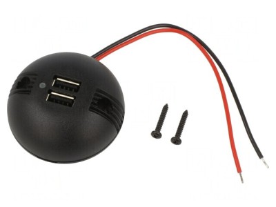 &amp;Icirc;ncărcător Auto USB Dublu 5A 12-24V foto