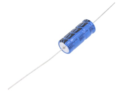 Condensator electrolitic THT 1mF 40V foto