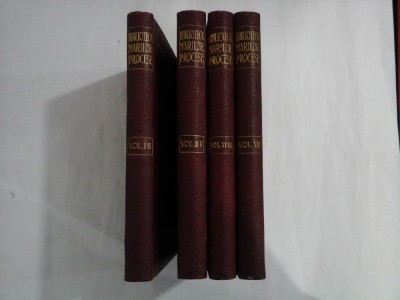 BIBLIOTECA MARILOR PROCESE - Perieteanu - numerele 1 - 8 - ed. 1923 foto