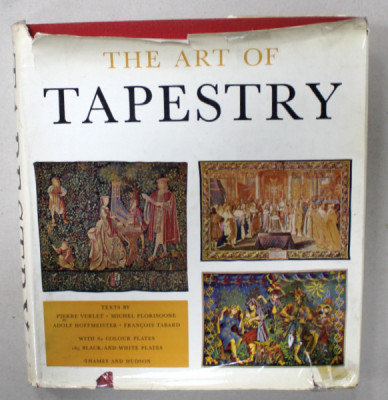 THE ART OF TAPESTRY , texts by PIERRE VERLET ...FRANCOISE TABARD , 82 COLOUR PLATES , 185 BLACK - AND - WHITE PLATES , 1965 foto