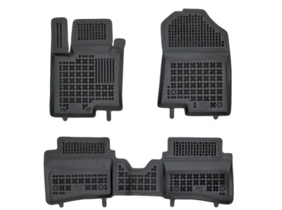 Covorase auto Hyundai I20 (Bc), 02.2020-, negru; elastomer, RapidAuto foto