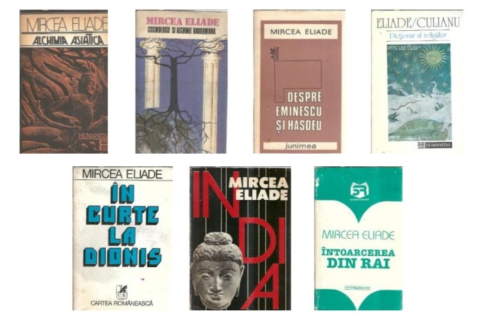 Pachet 15 carti MIRCEA ELIADE E