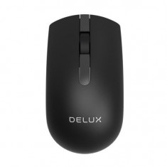 Mouse wireless Delux M322 negru foto