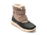 Ghete GEOX bej, J46APC, din piele ecologica