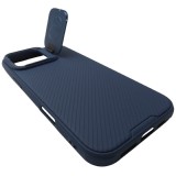 Husa spate Nillkin CamShield Prop, PC si TPU, albastru inchis, pentru Apple iPhone 16 Pro Max