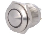 Comutator anti-vandalism SPST-NO 2A/36VDC IP65 albă