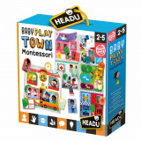 Puzzle educativ - Baby Play Town Montessori | Headu