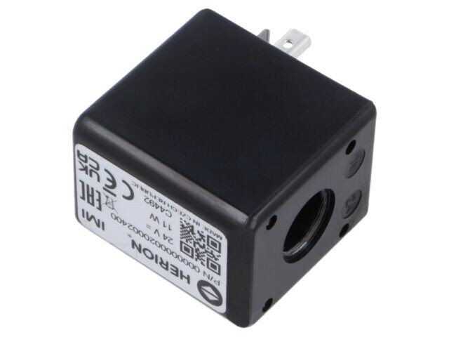 Bobină electrovalvă NORGREN HERION 24V DC 11W 30x40x22mm