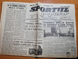 Sportul popular 21 aprilie 1949-ciclism,fotbal,gimnastica