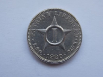 I CENTAVO 1920 CUBA foto
