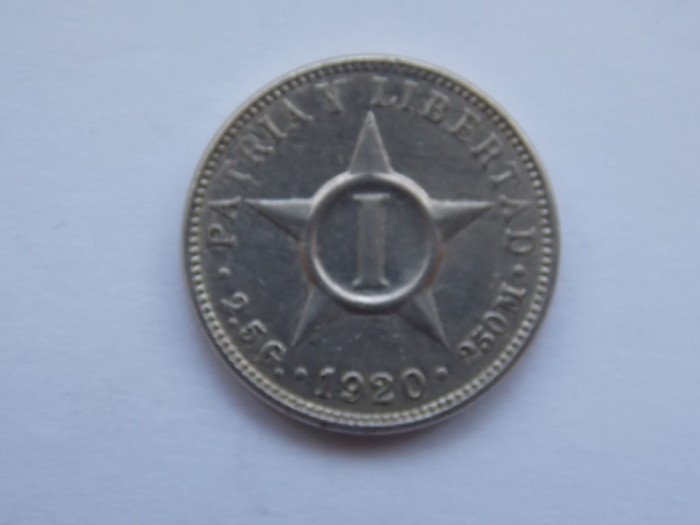 I CENTAVO 1920 CUBA