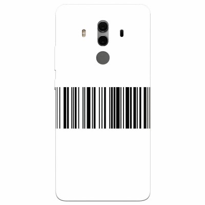 Husa silicon pentru Huawei Mate 10, Bar Code foto