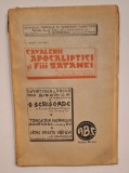Broșură &bdquo;Semnele timpului&rdquo; &ndash; Cavalerii apocaliptici &ndash; București, c.1934