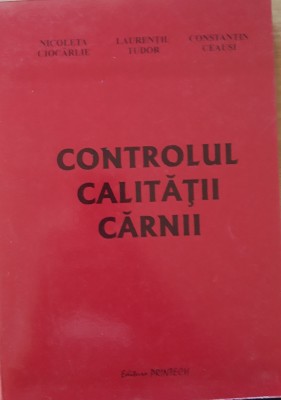 CONTROLUL CALITATII CARNII - NICOLETA CIOCIRLIE foto