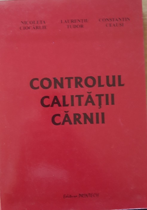 CONTROLUL CALITATII CARNII - NICOLETA CIOCIRLIE