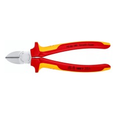 Cleste profesional cu taiere diagonala, maner izolat Knipex 70 06 180, 180 mm