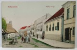 MIERCUREA CIUC , STRADA APAFY , CARTE POSTALA ILUSTRATA , 1906