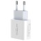Incarcator retea THD, Quick Charge PD, 20W, USB Tip C, Alb, compatibil iPhone 12,13,14,15,16 Samsung Galaxy