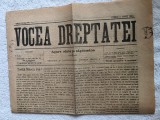 Ziarul comunitatii evreiesti din Romania , Vocea Dreptatei, 9 iunie 1889