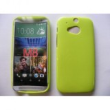 Husa Silicon Verde pentru HTC One M8 (2) Jelly Bulk - Protectie Telefon Slim