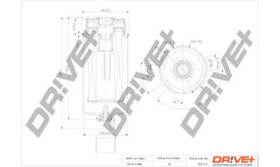 Dr!ve+ DP1110.13.0092 filtru combustibil foto