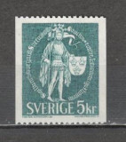 Suedia.1970 Sigiliu regal KS.165, Nestampilat