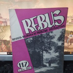 Rebus, revistă bilunară de probleme distractive, nr. 117, 5 mai 1962, 111