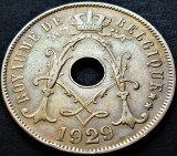 Cumpara ieftin Moneda istorica 25 CENTIMES - BELGIA, anul 1929 * cod 350 A = BELGIQUE, Europa