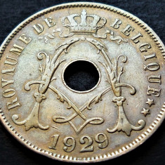 Moneda istorica 25 CENTIMES - BELGIA, anul 1929 * cod 350 A = BELGIQUE