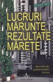 Cumpara ieftin Lucruri mărunte, rezultate mărețe - Paperback - Roger Fritz - Amaltea