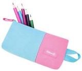 PENAR TIP ETUI PLAT WOW, CULOARE ROZ/TURCOAZ